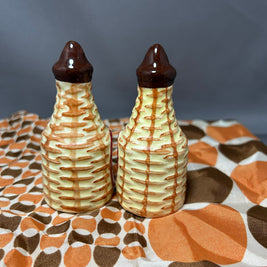 Condiment Bottles with Cherries S&P set - JAPAN