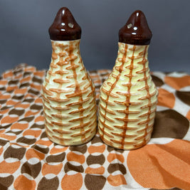Condiment Bottles with Cherries S&P set - JAPAN