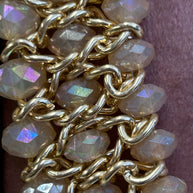 Champagne Beads on a costume jewelry budget