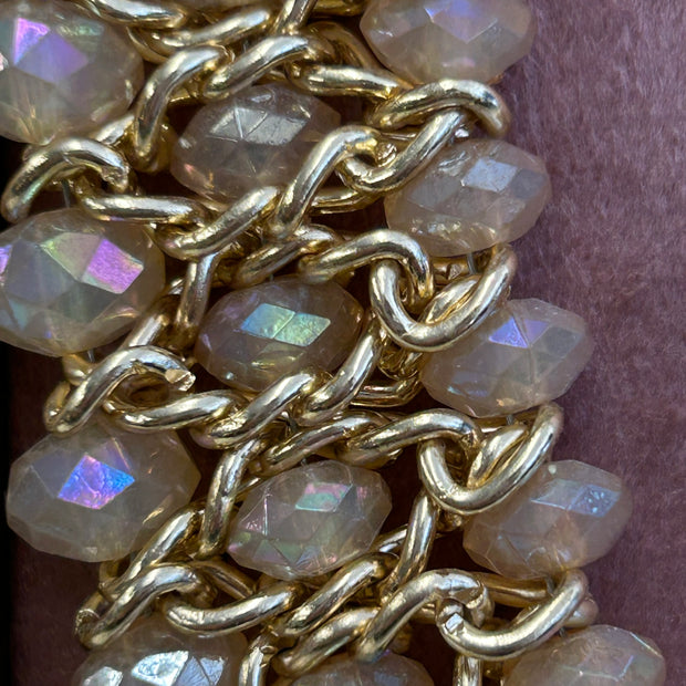 Champagne Beads on a costume jewelry budget