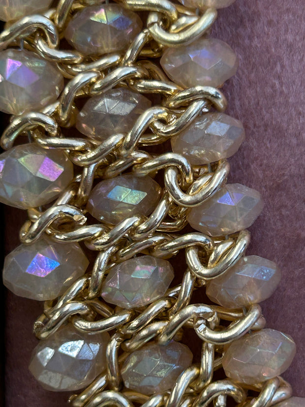 Champagne Beads on a costume jewelry budget