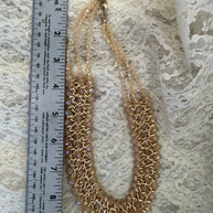 Champagne Beads on a costume jewelry budget