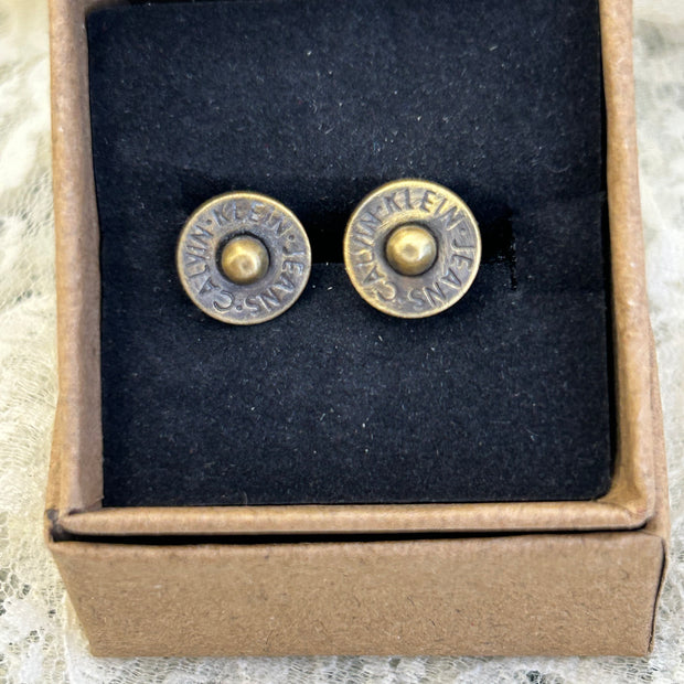 Calvin Klein Pocket Rivet Stud Earrings