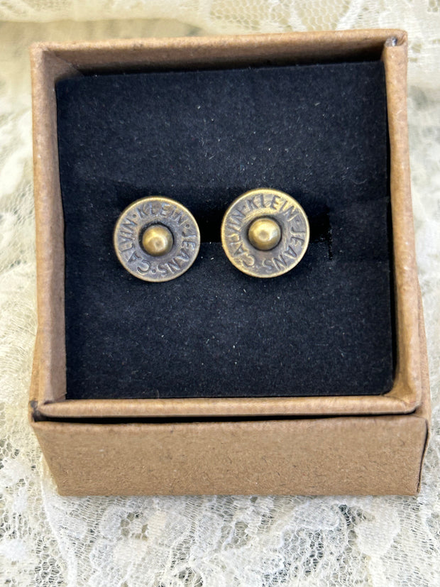 Calvin Klein Pocket Rivet Stud Earrings